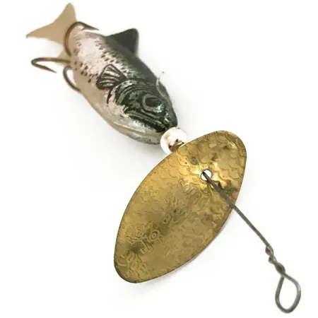 Renosky Lures Renosky Sonic Swing Minnow, латунь/райдужна форель, 6 г, блешня оберталка (вертушка) #6515