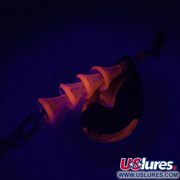 Luhr Jensen TEE Spoon, нікель/рожевий, 10 г, блешня оберталка (вертушка) #6527