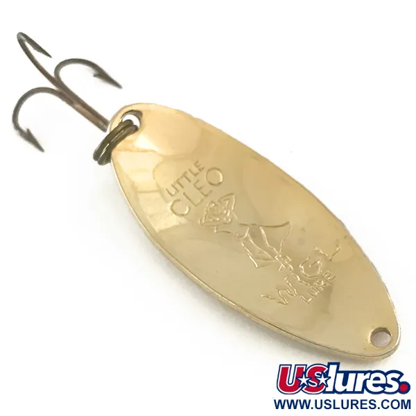 Seneca Little Cleo (Hula Girl), золото/червоний, 14 г, блесна коливалка (колебалка) #6539