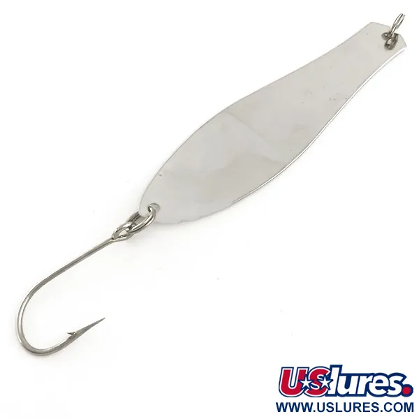 Prescott Spinner Thin Doctor 175, нікель/червоний, 7 г, блесна коливалка (колебалка) #6541