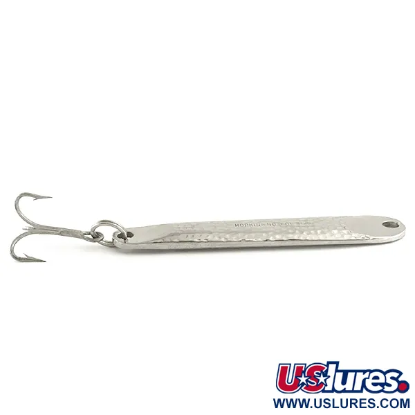  Hopkins No=Eql hammerd, карбований нікель, 60 г, блесна коливалка (колебалка) #6551