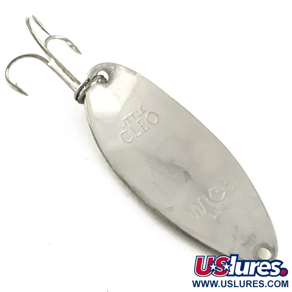  Acme Little Cleo, нікель/зелений, 14 г, блесна коливалка (колебалка) #6555