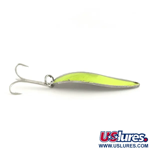  Acme Little Cleo, нікель/зелений, 14 г, блесна коливалка (колебалка) #6555