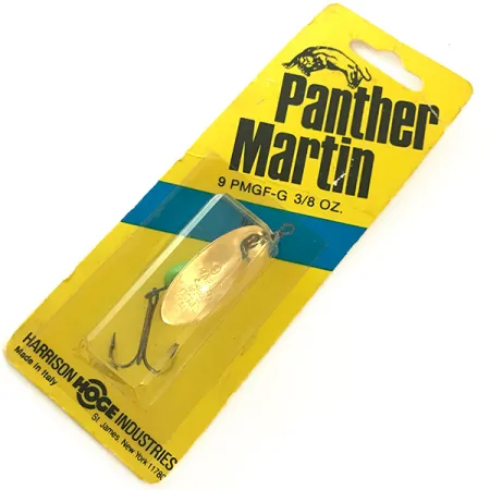 Panther Martin 9, золото, 11 г, блешня оберталка (вертушка) #6576