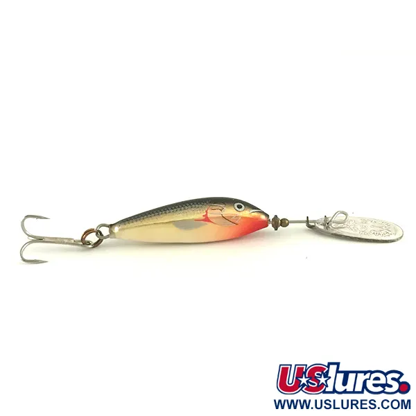  Blue Fox Vibrax Minnow Spin 1, срібло, 4 г, воблер #6577
