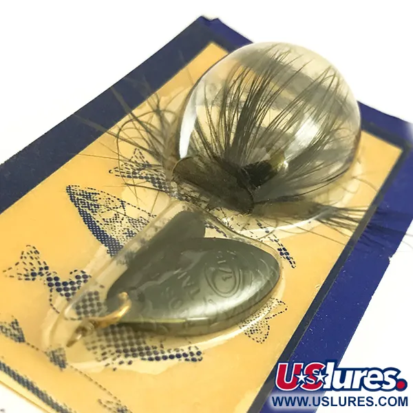 Yakima Bait Worden’s Original Rooster Tail, чорний, 1,77 г, блешня оберталка (вертушка) #6578