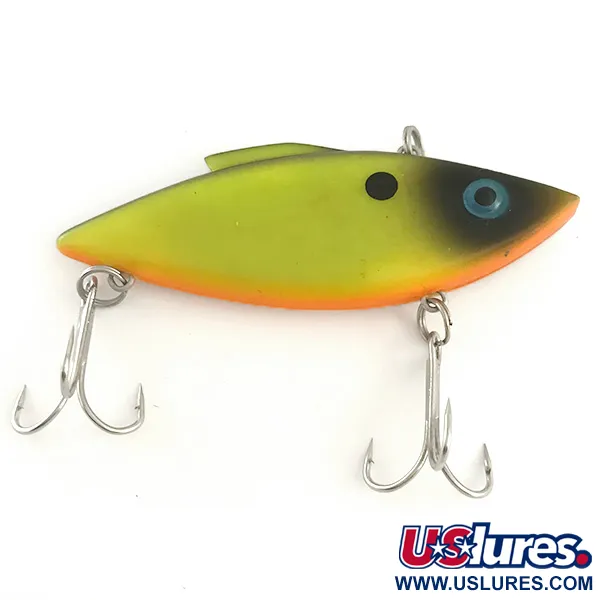 Bill Lewis Rat-L-Trap UV (світиться в ультрафіолеті), жовтий/помаранчевий/чорний, 14 г, воблер #6587