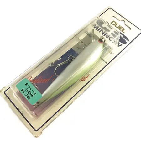 Yo-Zuri/Duel Yo-ZURI Duel CS Minnow, срібло/зелений, 18 г, воблер #6589