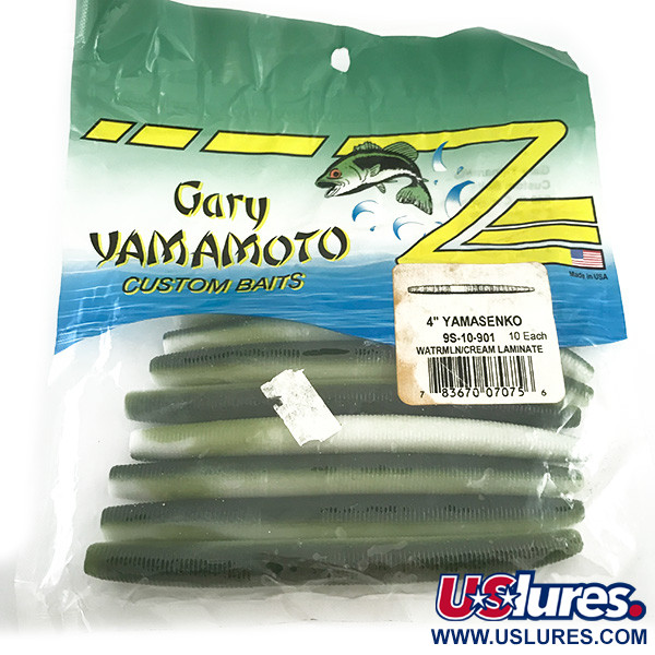 Gary Yamamoto Yamamoto Fat Senko, силікон, 8 шт., зелений арбуз, , до рибалки #6592