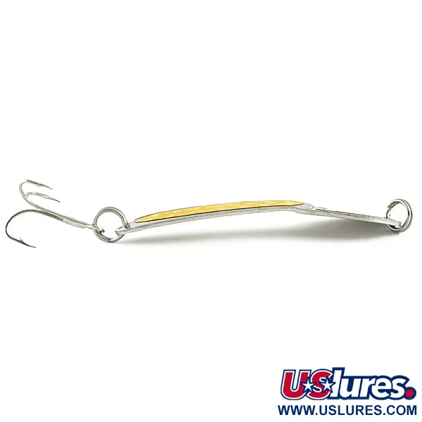 Glen Evans Loco 4, нікель/золота голограма, 23 г, блесна коливалка (колебалка) #6600