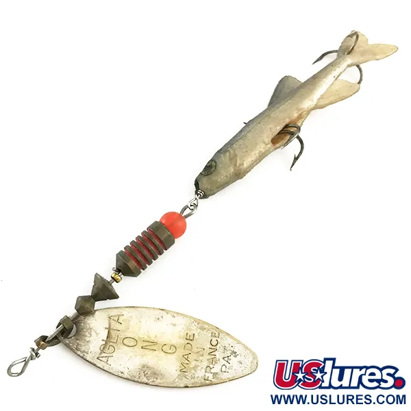  Mepps Aglia Long 2 Mino, срібло, 9 г, блешня оберталка (вертушка) #6602