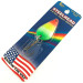 Rainbow Plastics Steelhead UV (світиться в ультрафіолеті), неоновий зелений/жовтий, 14 г, блесна коливалка (колебалка) #6632