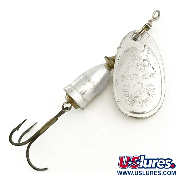  Blue Fox Super Vibrax 2, срібло, 6 г, блешня оберталка (вертушка) #6642