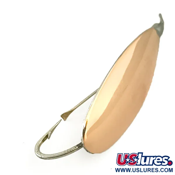  Незачіпляйка Johnson Silver Minnow, мідь/срібло, 9 г, блесна коливалка (колебалка) #6647