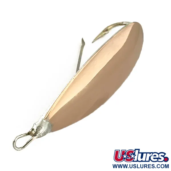  Незачіпляйка Johnson Silver Minnow, мідь/срібло, 9 г, блесна коливалка (колебалка) #6647