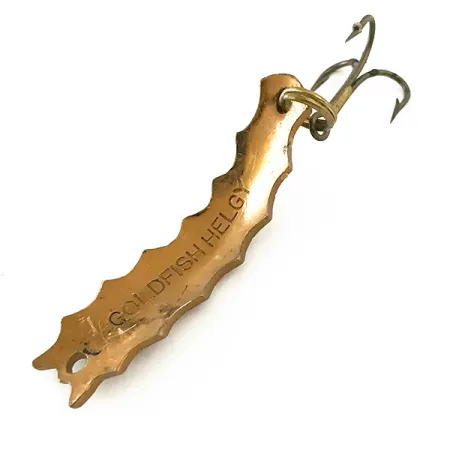 Al's gold fish Goldfish Helgy, мідь/червоний, 5,5 г, блесна коливалка (колебалка) #6650