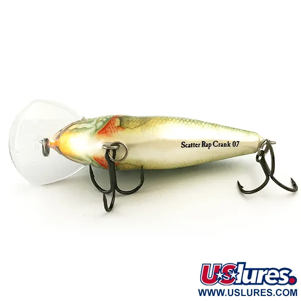  Rapala Scatter Rap Crank 07, Окунь, 15 г, воблер #6653