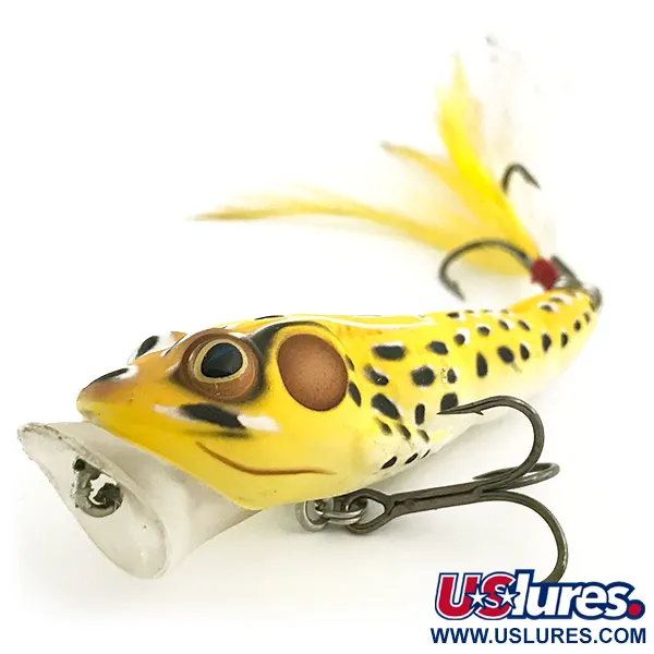 LiveTarget  попер Live Target Frog, жовтий, 7 г, воблер #6660