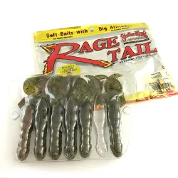 STRIKE KING Rage Tail Rage Craw, силікон, 6 шт.