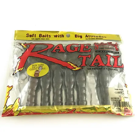 Strike King STRIKE KING Rage Tail Rage Craw, силікон, 6 шт., Watermelon Meat, до рибалки #6673