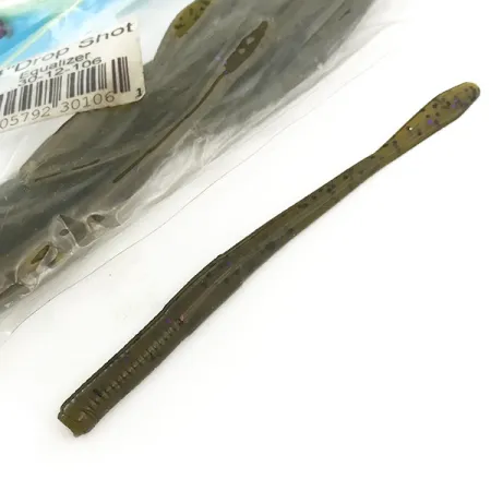 Other Open Water Drop Shot, силікон, 12 шт., Оливковий, до рибалки #6680