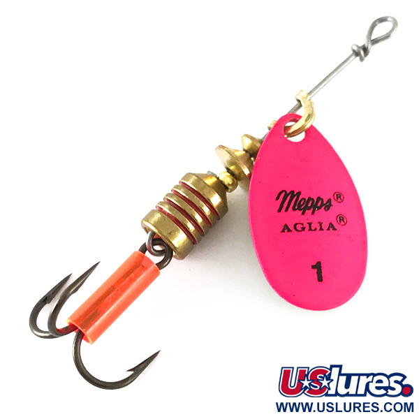  Mepps Aglia 1 HOT PINK, Hot Pink, 3,5 г, блешня оберталка (вертушка) #6690