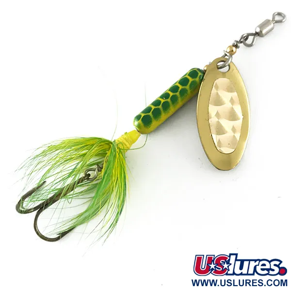  Luhr Jensen Bang Tail, золото, 5,5 г, блешня оберталка (вертушка) #6691