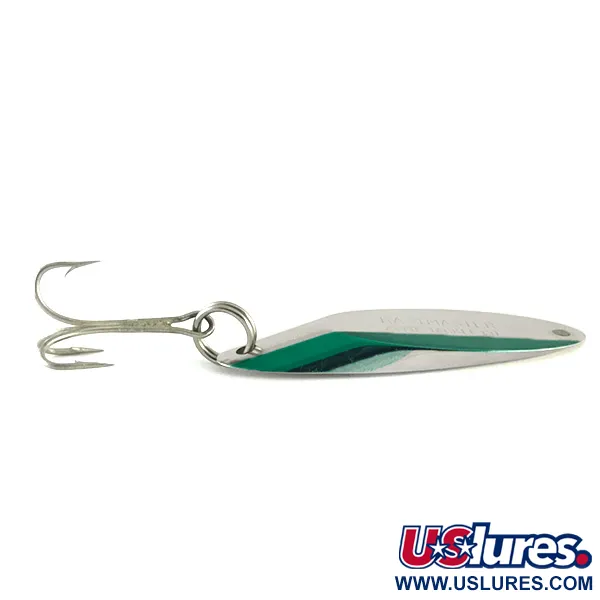 Acme Kastmaster, нікель/зелений, 21 г, блесна коливалка (колебалка) #6694