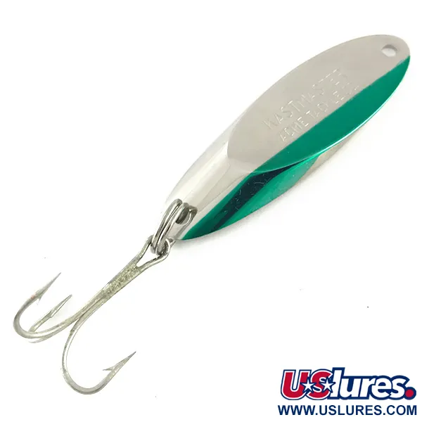 Acme Kastmaster, нікель/зелений, 21 г, блесна коливалка (колебалка) #6694