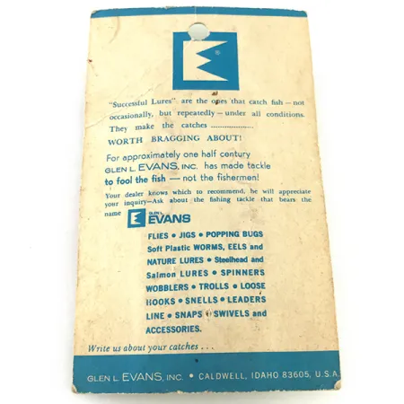 Loco 2 Glen Evans UV (світиться в ультрафіолеті), жовтий UV - світиться в ультрафіолеті, 7 г, блесна коливалка (колебалка) #6700