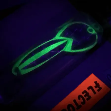 Loco 2 Glen Evans UV (світиться в ультрафіолеті), жовтий UV - світиться в ультрафіолеті, 7 г, блесна коливалка (колебалка) #6700