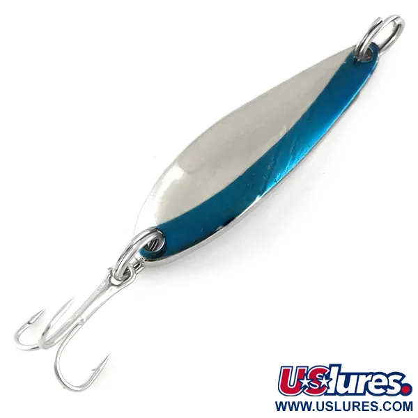 Acme Fiord Spoon, нікель/синій, 7 г, блесна коливалка (колебалка) #6701