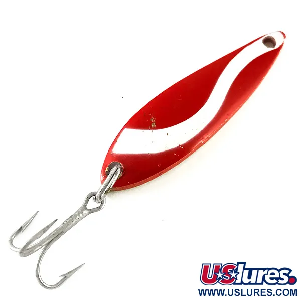 Acme Fiord Spoon, червоний/білий/золото, 7 г, блесна коливалка (колебалка) #6697