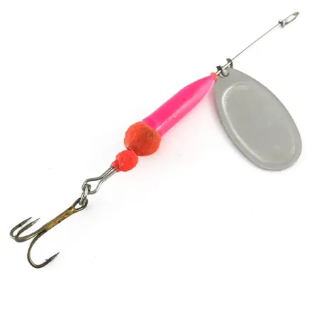 Mishawaka Lure The OSLO Spinner Mishawaka UV (світиться в ультрафіолеті), нікель, 13 г, блешня оберталка (вертушка) #6714