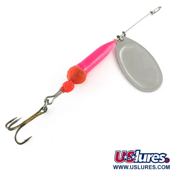 Mishawaka Lure The OSLO Spinner Mishawaka UV (світиться в ультрафіолеті), нікель, 13 г, блешня оберталка (вертушка) #6714