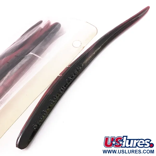  Lunker City Slug-Go, червоний/чорний, , до рибалки #6720