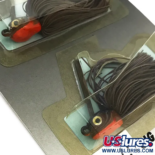 Other DUH Ultimate Jig, коричневий/червоний, 12 г, до рибалки #6724