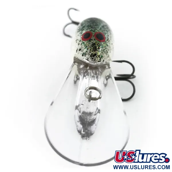  Norman DD22 , білий/чорний/райдужний гліттер, 28 г, воблер #6742