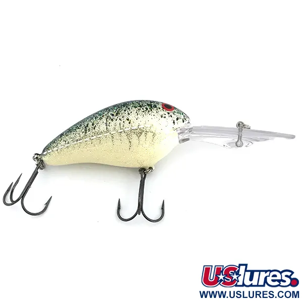  Norman DD22 , білий/чорний/райдужний гліттер, 28 г, воблер #6742