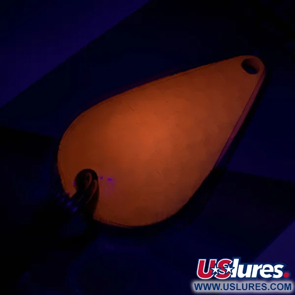 Rainbow Plastics Steelhead UV (світиться в ультрафіолеті), неоновий помаранчевий, 14 г, блесна коливалка (колебалка) #6750