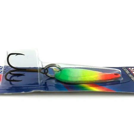 Rainbow Plastics Steelhead UV (світиться в ультрафіолеті), райдужний, 14 г, блесна коливалка (колебалка) #6752