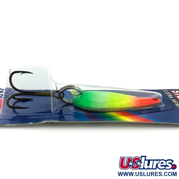 Rainbow Plastics Steelhead UV (світиться в ультрафіолеті), райдужний, 14 г, блесна коливалка (колебалка) #6752