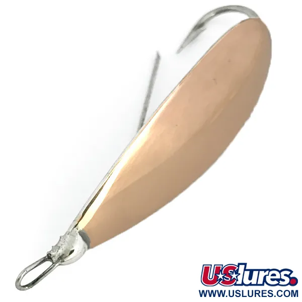  Незачіпляйка Johnson Silver Minnow, мідь/срібло, 12 г, блесна коливалка (колебалка) #6767