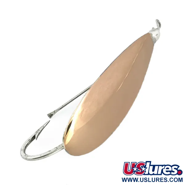  Незачіпляйка Johnson Silver Minnow, мідь/срібло, 12 г, блесна коливалка (колебалка) #6767