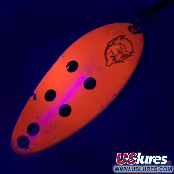 Eppinger Dardevle Devle-Dog 5200 UV (світиться в ультрафіолеті), червоний/чорний/нікель, 7 г, блесна коливалка (колебалка) #6770