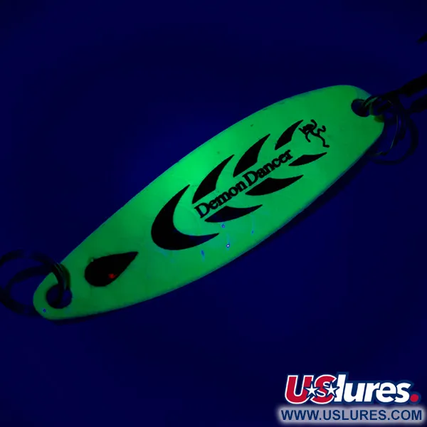  Bass Pro Shops Demon Dancer, Шартрез/нікель, 7 г, блесна коливалка (колебалка) #6771