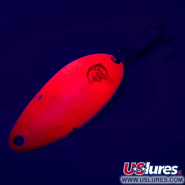 Eppinger Dardevle Devle-Dog 5200 UV (світиться в ультрафіолеті), неоновий малиновий/нікель, 7 г, блесна коливалка (колебалка) #6773