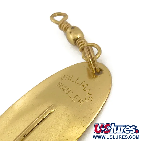 Williams Wabler W60, золото, 21 г, блесна коливалка (колебалка) #6775