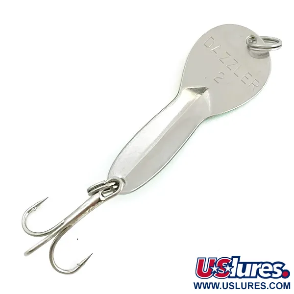 Acme Dazzler #2 UV (світиться в ультрафіолеті), жовтий/зелений/нікель, 7 г, блесна коливалка (колебалка) #6776