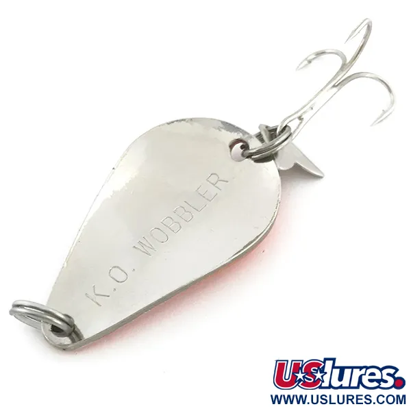 Acme K.O. Wobbler, нікель/помаранчевий, 14 г, блесна коливалка (колебалка) #6783